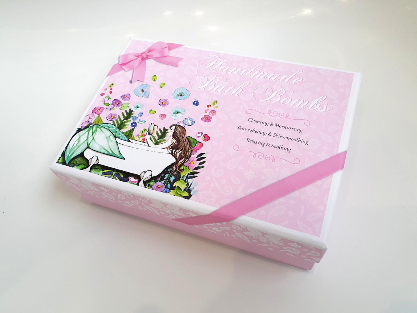 Hand Made Bath Bombs Gift Box Set 