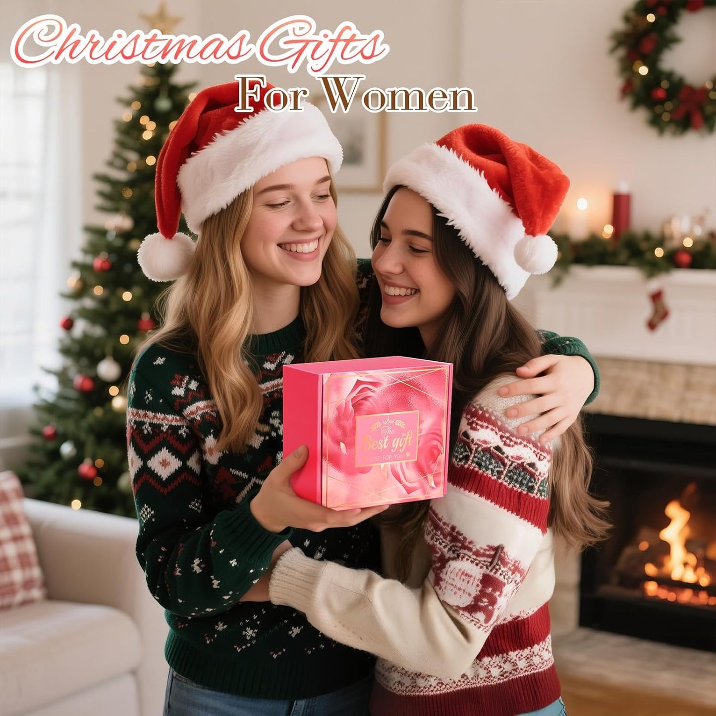 Birthday Gifts for Women: Unique Hamper Pamper Presents Personalised Ladies Self Care Spa Bath Set for Her on Christmas, Valentines, Mothers Day