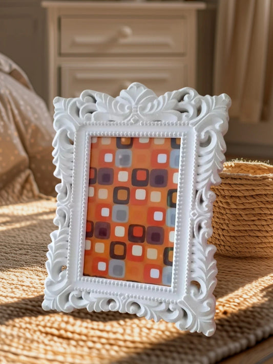 Photo Frame Baroque Rococo Retro Ornate Antique-Style Shabby Chic Vintage-Style Wedding Boho