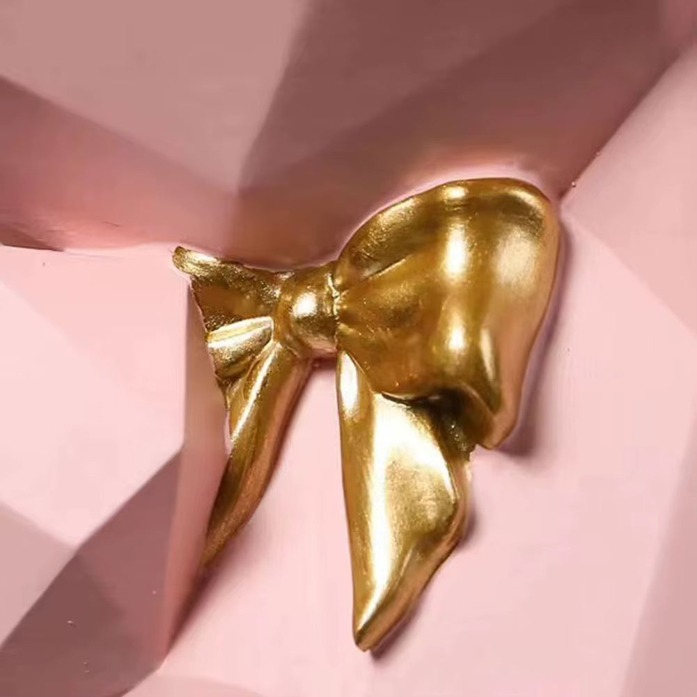 Resin Lovely Nordic Bear Sculptures Keys Holder Geometric Bear Statue Floor Tray Ornament for Home Decor Bookshelf Decor