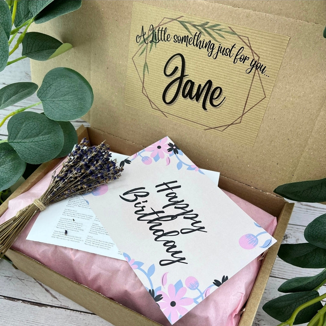 PERSONALISED 4-Set Scented Candle Gift Set Birthday Christmas Thank you Wedding Teacher Gift Idea