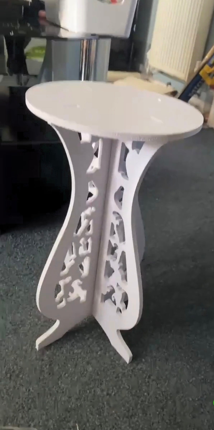 Small Ornate Stand Display Shelf Home Decoration for Plants Flowers Ornaments Gift-Idea